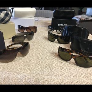 Six pairs of designer sunglasses 🕶 for sale